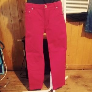 Red Denim Culture Jeans